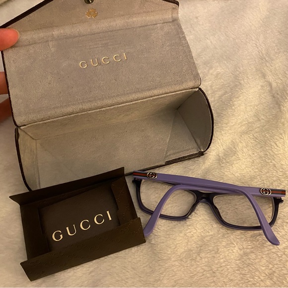 Gucci Accessories - Authentic Gucci purple glasses with Gucci case